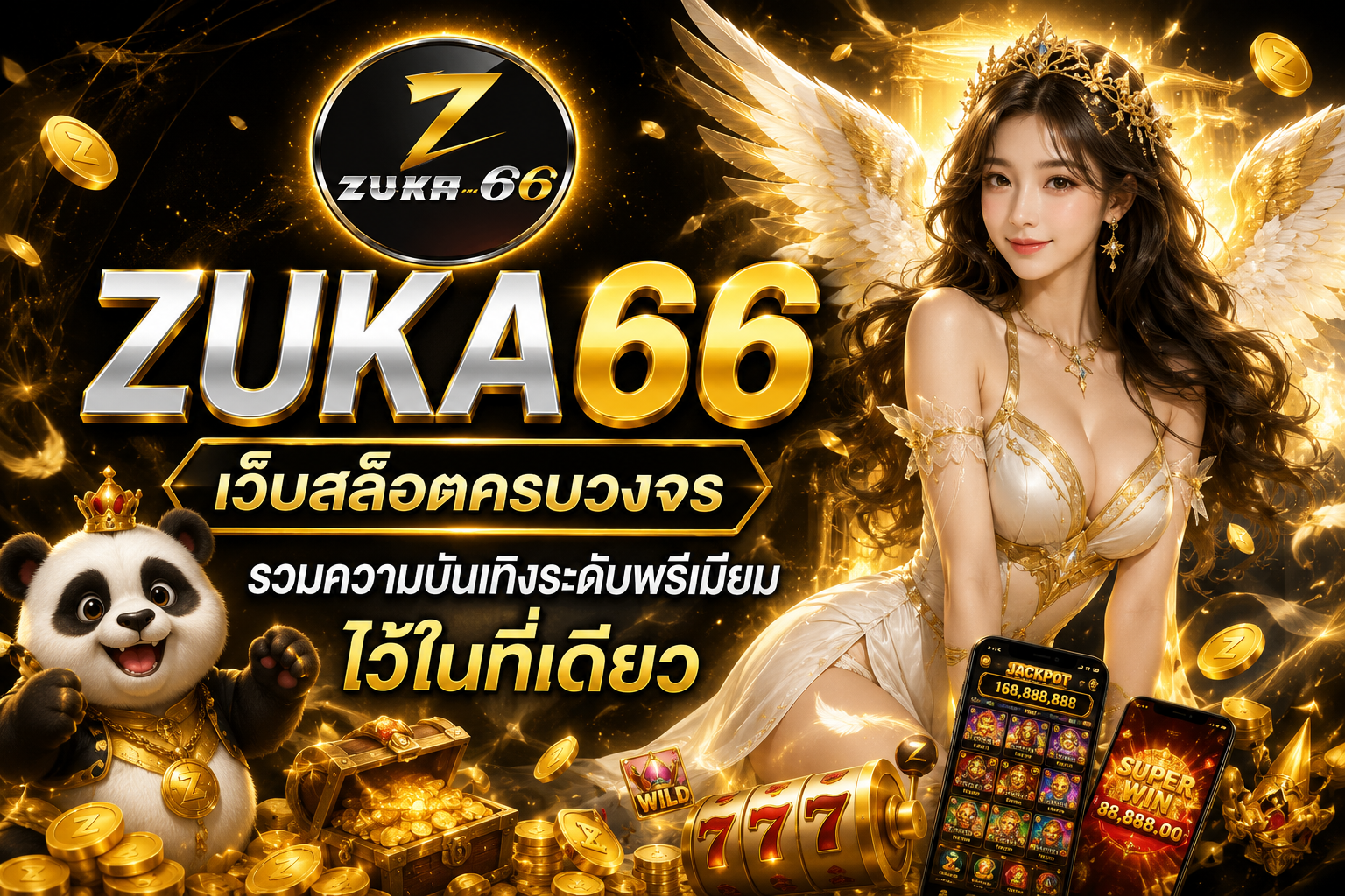 สล็อตเว็บตรง ZUKA66 แพลตฟอร์มเกมสล็อตออนไลน์ พร้อมประสบการณ์การเล่นที่ครบครัน